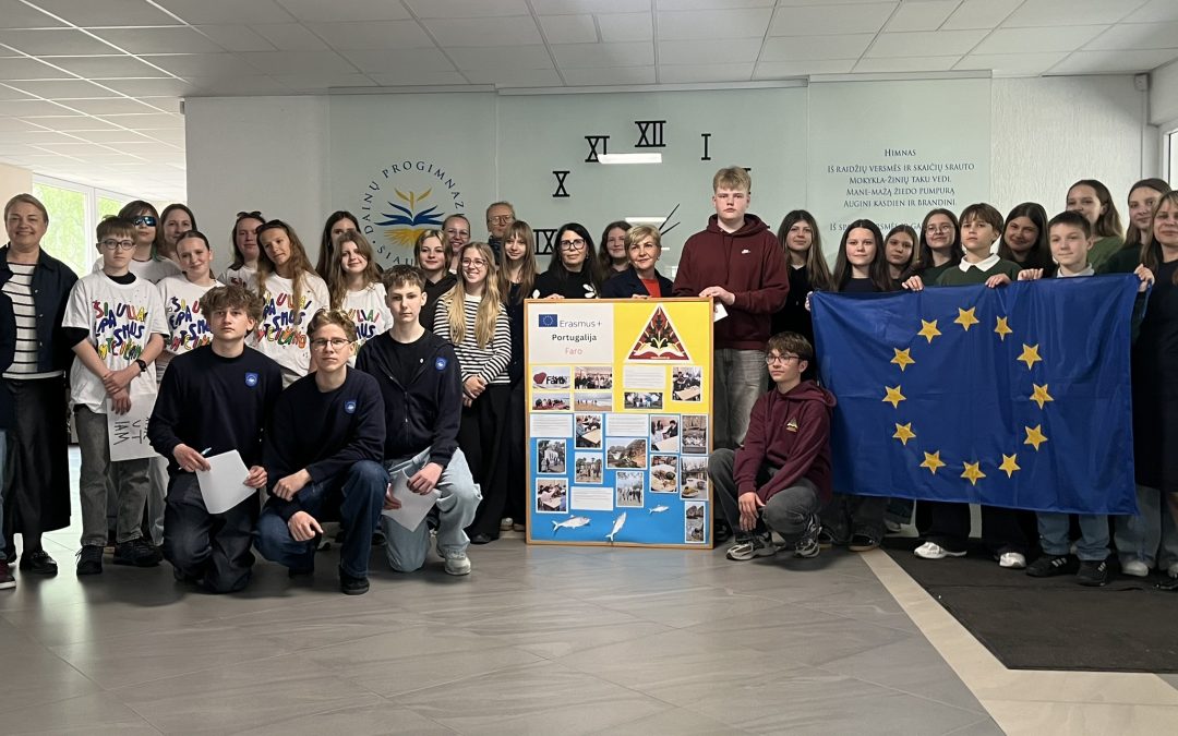 „Erasmus+“ sklaidos renginys „Keliauk. Patirk. Dalinkis.“