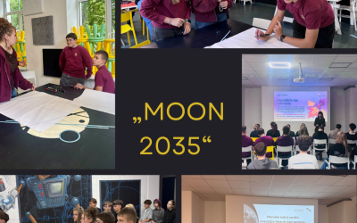 „Moon 2035“ – aštuntokai kūrė Mėnulio ateitį