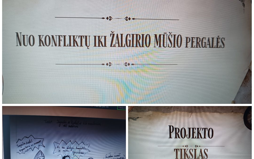 Mokomės kurdami