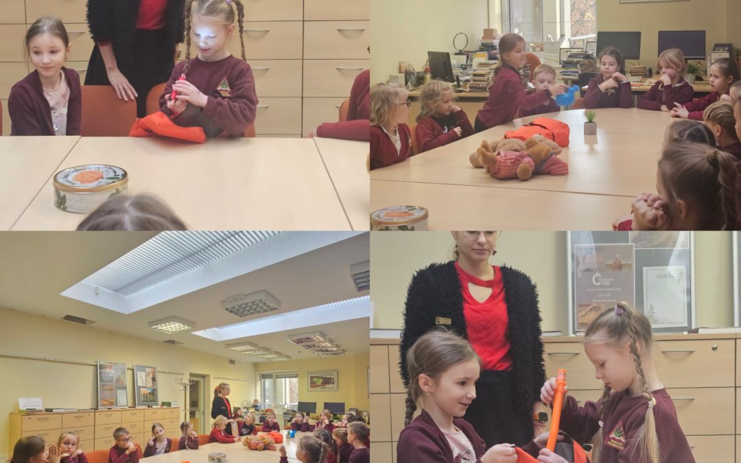 Lietuvių kalbos pamoka bibliotekoje