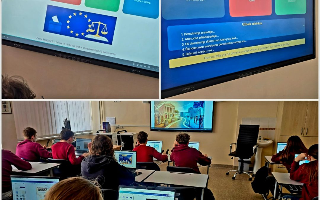 Pamoka apie demokratiją ir pilietiškumą Europos Sąjungoje