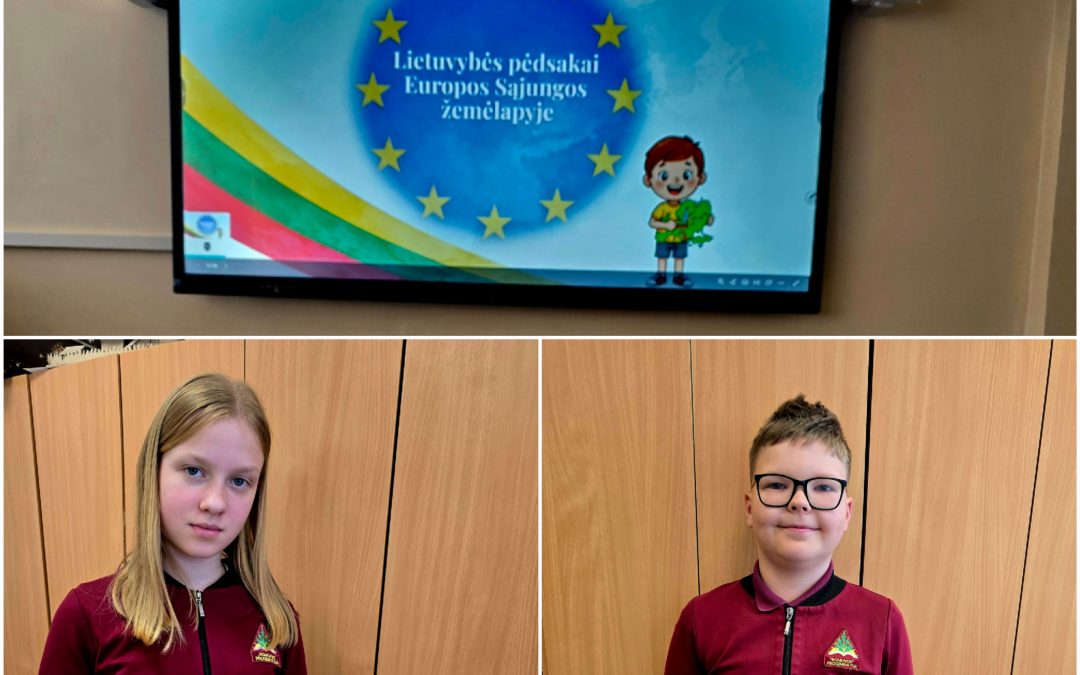Penktokai ieškojo lietuvybės pėdsakų Europos Sąjungos žemėlapyje