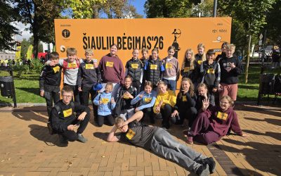 6b klasė Šiaulių gimtadienį paminėjo aktyviai