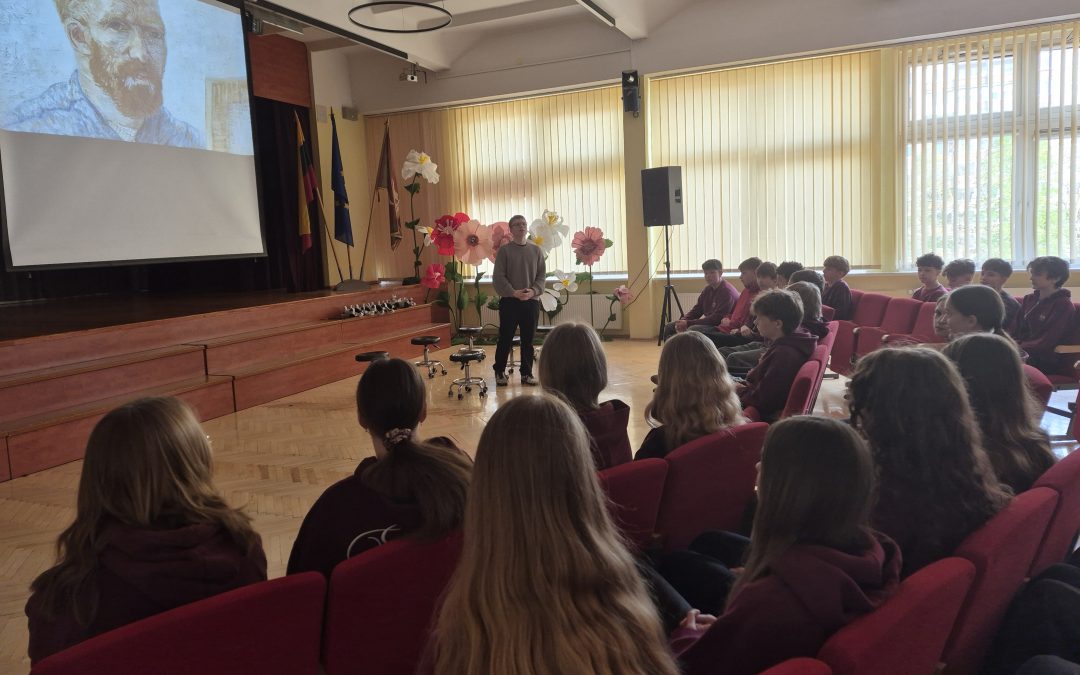 „Žvaigždėta naktis“ – pažintis su Vincento van Gogo kūryba virtualioje realybėje  
