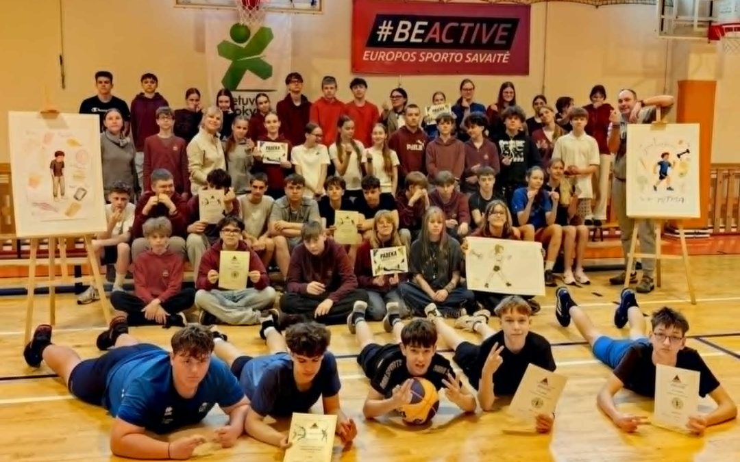 Integruotas aštuntokų projektas „Sportas ir aplinka“