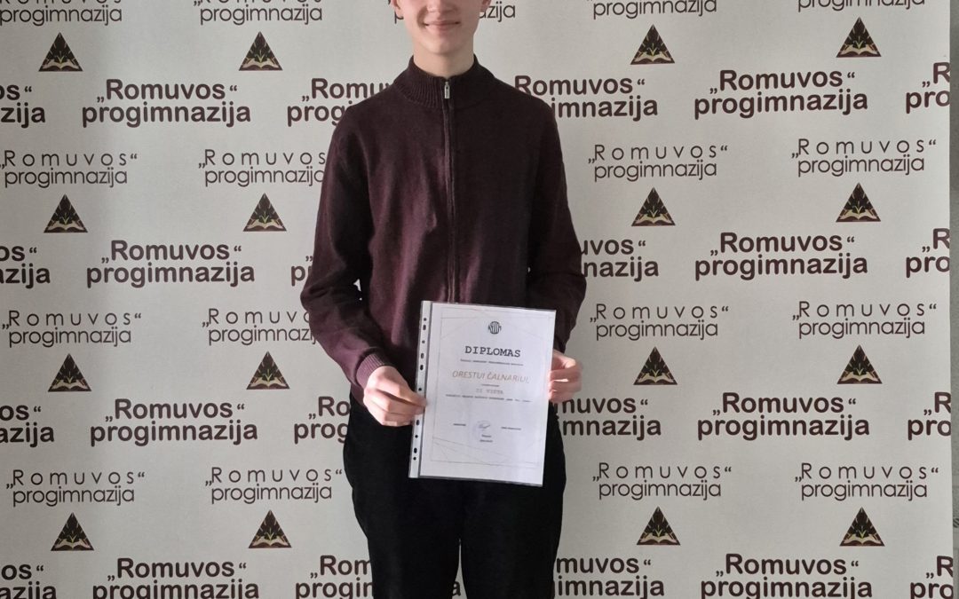 Sveikinimai Orestui Čalnariui!