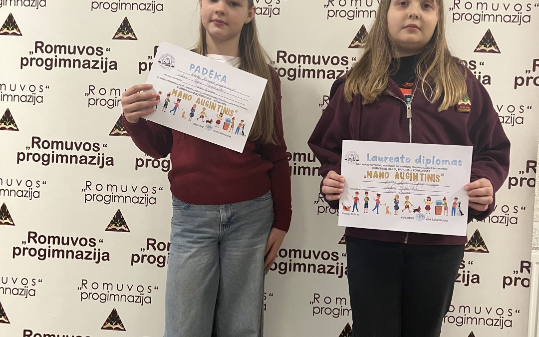 Kūrybinių darbų paroda – konkursas „Mano augintinis“