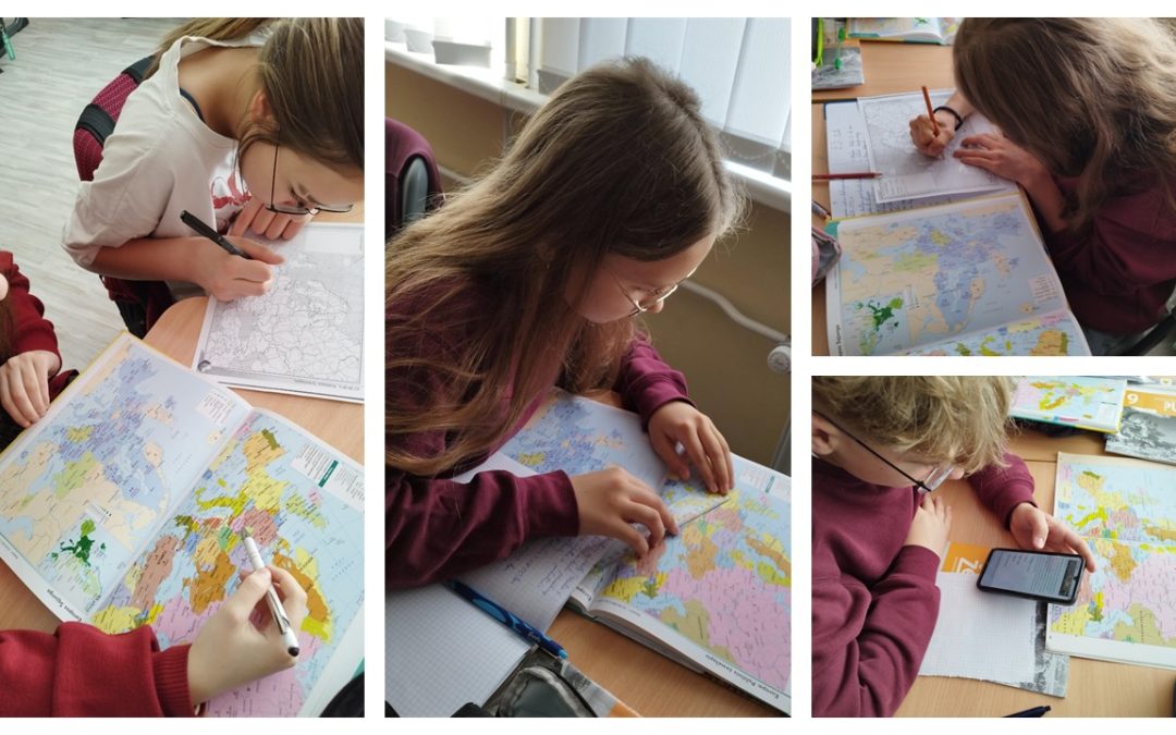 Europos miestų geografinė mozaika 