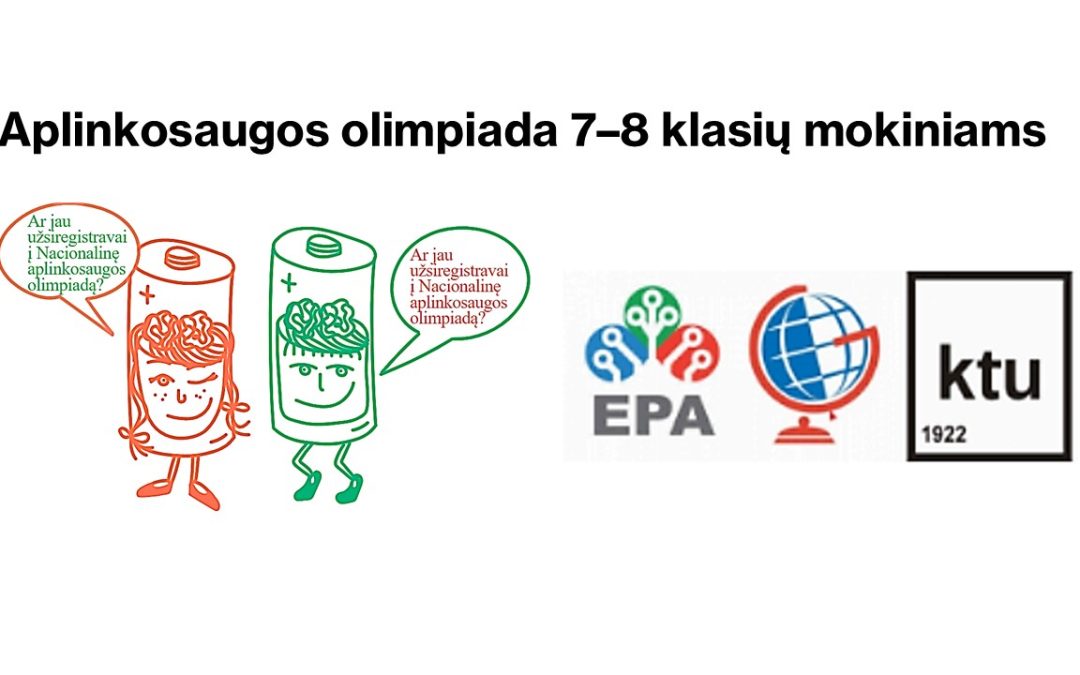 Aplinkosaugos olimpiada 7-8 klasių mokiniams